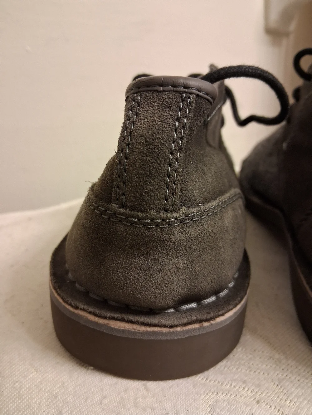 Men's Gray KENNETH COLE REACTION Herringbone Lace-Up Shoes size 11 M